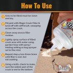 Magic Crack Filler 2LB for Concrete Surfaces