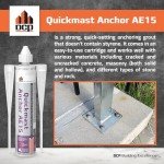 Quickmast AE15 High-Strength Concrete Epoxy Anchoring System