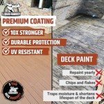 Saddle Brown Liquid Rubber Deck Coating - 4 Gallon