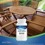 Sample Brown Liquid Wood Stain - 4 Ounces