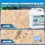 Odorless Stone Sealer Spray for Concrete Surfaces