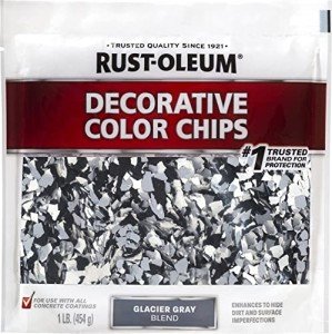 Glacier Gray Decorative Color Chips for Concrete