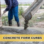 13-Piece Concrete Stamp Set for Walkways