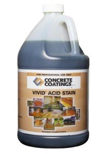 Vivid Jade Acid Stain for Concrete - 1 Gallon