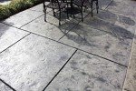 Walttools Seamless Slate Concrete Stamp Set - 4 Piece