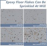 Earth Yellow & Multi-Color Epoxy Floor Flakes