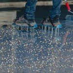 Earth Yellow & Multi-Color Epoxy Floor Flakes
