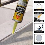 Gray Self-Leveling Polyurethane Sealant, 10.1 oz