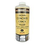 Brown Concrete Crack Filler - 3 lb Bottle