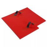 4-Piece Slate Texture Concrete Stamp Set 24"x24