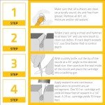 Gray Self-Leveling Polyurethane Sealant, 10.1 oz