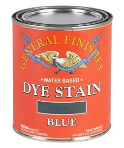 Blue Water-Based Concrete Stamp Dye, 1 Quart