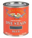 Blue Water-Based Concrete Stamp Dye, 1 Quart