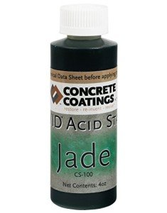 Jade Vivid Acid Stain for Concrete - 4 oz