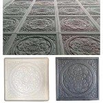 2 Pack Square Concrete Molds for Walkways