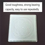 2 Pack Square Concrete Molds for Walkways