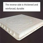 2 Pack Square Concrete Molds for Walkways