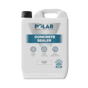Polar Dust Proof Clear Concrete Sealer - Satin Finish