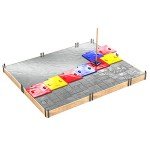 Ashlar Cut Stone Concrete Stamp Mat