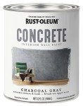 Rust-Oleum Charcoal Concrete Wall Paint - Quart