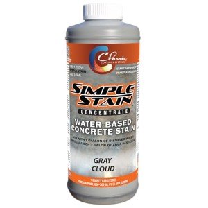 Gray Cloud Simple Stain - Water-Based, Easy Apply