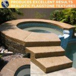 Weathered Flagstone Concrete Stamping Texture Roller