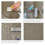 Nichiyo Concrete Texture Roller for DIY Patterns