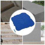 36" Concrete Slate Seamless Stamp Mat (Blue)