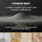 Titanium Gray Polymeric Sand for Pavers - 40 lbs