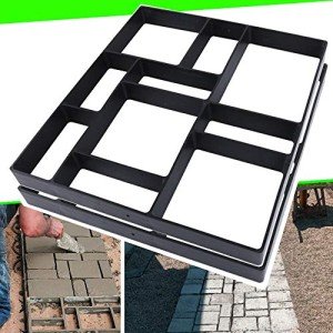 DIY Concrete Path Maker Molds - 2 Pack