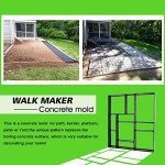 DIY Concrete Path Maker Molds - 2 Pack