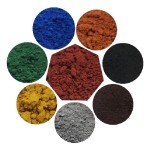 Orange Iron Oxide Pigment for Concrete Stamping