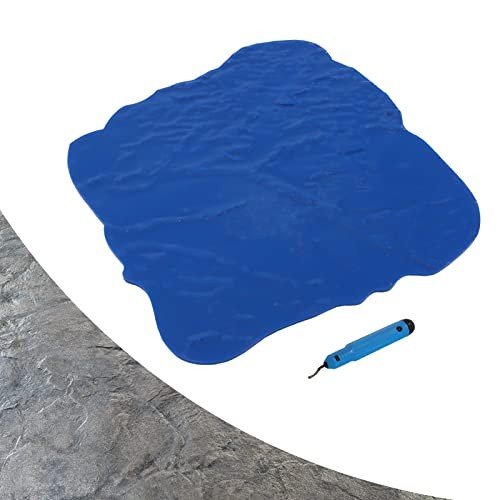thumbnail image 2 of 36" X 36" Blue Seamless Slate Concrete Cement Texture Imprint Stamp 2 of 12