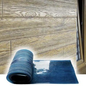Flexible Wood Pattern Concrete Stamp Mat