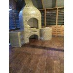 Flexible Wood Pattern Concrete Stamp Mat
