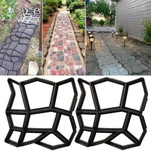 VanSmaGo Paving Stone Molds - 2 Pack Set