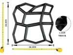 VanSmaGo Paving Stone Molds - 2 Pack Set