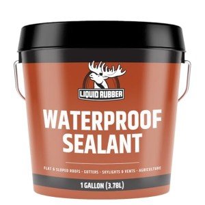 Liquid Rubber Waterproof Sealant for Roofs & More