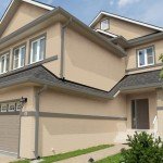 Self-Priming Tan Paint for Masonry and Brick