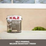 Self-Priming Tan Paint for Masonry and Brick
