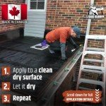 Liquid Rubber Waterproof Sealant for Roofs & More