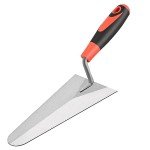 8" Stainless Steel Concrete Finishing Trowel - Soft Grip
