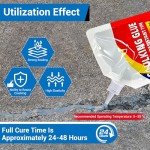 Quick-Drying Concrete Crack Filler Caulking Glue