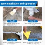 Quick-Drying Concrete Crack Filler Caulking Glue