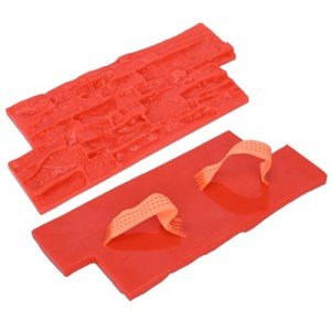 Realistic Slate Texture Concrete Stamps Set