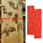 Realistic Slate Texture Concrete Stamps Set