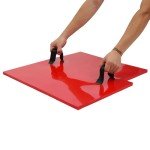 Lemoeyes 4-Pack Decorative Concrete Stamp Mats