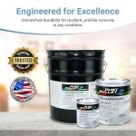Wine Red High-Performance Concrete Paint - 1 Quart
