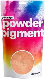 Pale Orange Metallic Grout Powder for Concrete