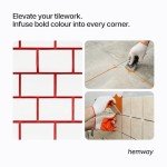 Pale Orange Metallic Grout Powder for Concrete